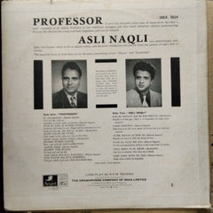 Shanker-Jaikishen - Professor ★ Asli Naqli (Vinyl)
