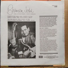 Bhimsen Joshi - Raga Pooriya / Raga Durga (Vinyl)