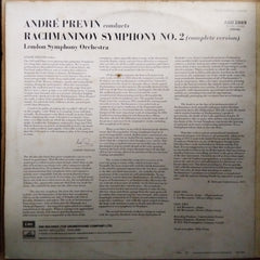 André Previn Conducts London Symphony Orchestra / Rachmaninov* - 2nd Symphony (Complete Version) (Vinyl)