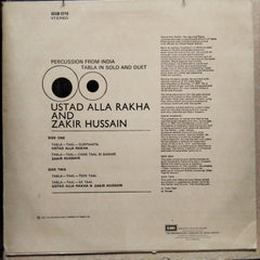 Ustad Alla Rakha* And Zakir Hussain - Percussion From India (Tabla In Solo And Duet) (Vinyl)