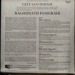 Raghunath Panigrahi - (Selection From Sree Joydev'S) Geet Govindam (Vinyl)