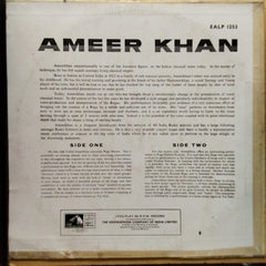 Ameer Khan* - Raga Marwa / Darbari Kanada (Vinyl)