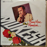 Mukesh - Many More Memories… (Songs From Hindi Films) (Vinyl)