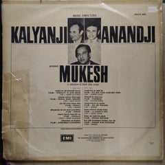 Kalyanji Anandji* Present Mukesh  - A Selection Of Hindi Film Songs (Vinyl)
