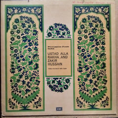 Ustad Alla Rakha* And Zakir Hussain - Percussion From India (Tabla In Solo And Duet) (Vinyl)