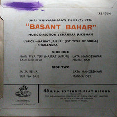 Shankar Jaikishan* - Basant Bahar (45-RPM)