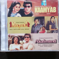 Bappi Lahiri + Laxmikant Pyarelal - Kaamyab + Maqsad + Akalmand (CD)