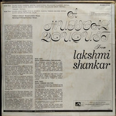 Lakshmi Shankar - A Musical Bouquet (Vinyl)