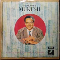 Mukesh - Memories - A Selection Of His Film Songs (Vinyl)