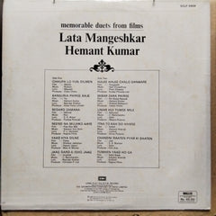 Lata Mangeshkar, Hemant Kumar  - Memorable Duets From Films (Vinyl)