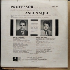 Shanker-Jaikishen - Professor ★ Asli Naqli (Vinyl)