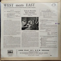Yehudi Menuhin & Ravi Shankar - West Meets East (Vinyl)