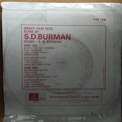 S. D. Burman  - Great Film Hits - Sung By (45-RPM)