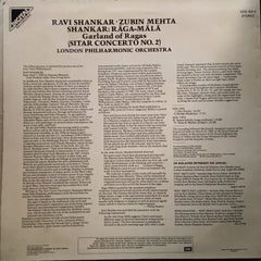 Ravi Shankar - Zubin Mehta - Raga Mala - Sitar Concerto No. 2 With London Philharmonic Orch. (Vinyl)