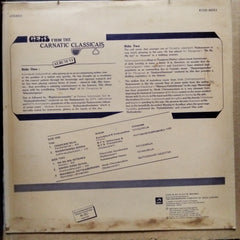 Various - Gems From The Carnatic Classicals (Vinyl)