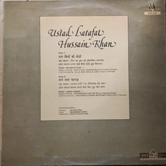 Latafat Hussain Khan - Raga Miyan Ki Todi & Gara Kanda (Vinyl)