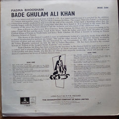 Bade Ghulam Ali Khan - Padma Bhooshan... (Vinyl)