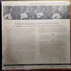 Ravi Shankar - In Concert (Vinyl)