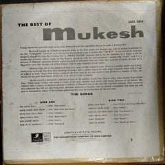 Mukesh - The Best Of Mukesh (Vinyl)