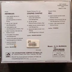 S D Burman - Abhiman + Mili + Chupke Chupke (CD)