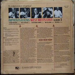 Yehudi Menuhin - Ravi Shankar - Jean-Pierre Rampal - Improvisations - West Meets East - Album (Vinyl)