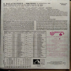 S. Balachander - Marvellous Melakarta Melodies - Album 4 (Vinyl)