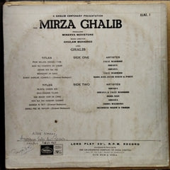 Ghulam Mohamed* - Mirza Ghalib (Vinyl)