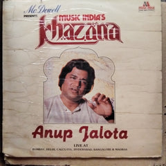 Anup Jalota  - Khazana Anup Jalota Live At Bombay, Delhi, Calcutta, Hyderabad, Bangalore & Madras (Vinyl)