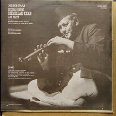 Shehnai-Nawaz Bismillah Khan And Party - Shehnai (Ahir Bhairav / Bhimpalasi) (Vinyl)