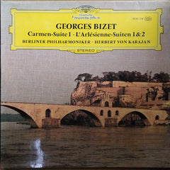 Georges Bizet / Berliner Philharmoniker, Herbert Von Karajan - Carmen-Suite 1 • L'ArléSienne - Suiten 1 & 2 (Vinyl)
