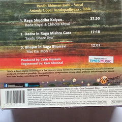 Bhimsen Joshi - Vocal (CD)