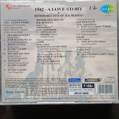 R D Burman - 1942 - A Love Story & Memorable Hits Of R D Burman (CD)