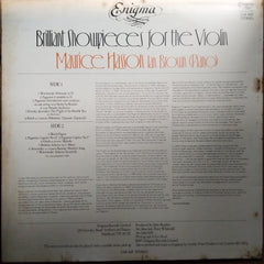 Maurice Hasson, Ian Brown (4) - Brilliant Showpieces For The Violin (Vinyl)