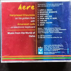 Hariprasad Chaurasia With Amareesh Leib - Here - Music From The World Of Osho (CD)