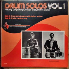 Eddie Montalvo, Charlie Santiago - Drum Solos Vol. 1 (Vinyl)