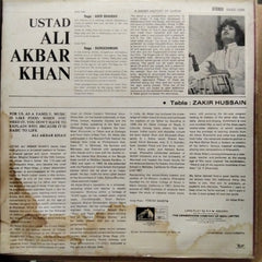Ustad Ali Akbar Khan - Raga: Ahir Bhairav / Raga: Durgeshwari (Vinyl)