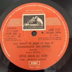 Amjad Ali Khan - Live At Shanmukhanand Hall, Bombay (Vinyl)