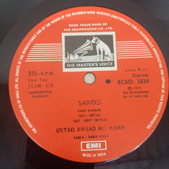 Amjad Ali Khan - Raga Darbari (The King Of Ragas—The Raga Of Kings) (Vinyl)