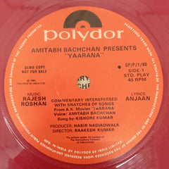 Rajesh Roshan - Yaarana (45-RPM)