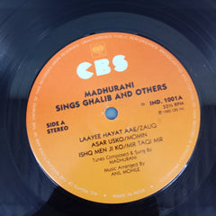 Madhurani - Madhurani Sings Ghalib And Others (Vinyl)