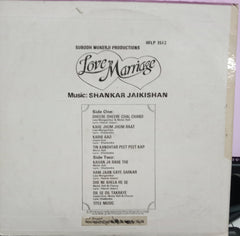 Shankar-Jaikishan - Love Marriage (Vinyl)