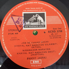 Pandit Jasraj - Nat Narayan, Khamaj Bahar, Nagad- Dhwani Kanhra (Vinyl)