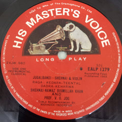 Bismillah Khan/V.G.Jog - Shehnai Nawaz/Professor (Vinyl)