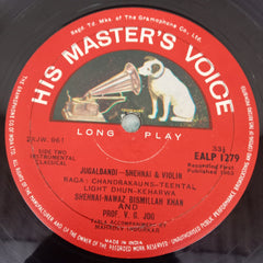 Bismillah Khan/V.G.Jog - Shehnai Nawaz/Professor (Vinyl)