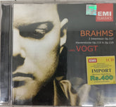 Brahms - Lars Vogt (CD)