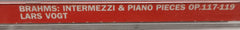 Brahms - Lars Vogt (CD)