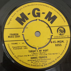 Connie Francis - Tonight's My Night / In Your Arms (45-RPM)