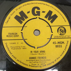 Connie Francis - Tonight's My Night / In Your Arms (45-RPM)