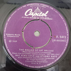 Nat King Cole And Stubby Kaye - The Ballad of Cat Ballou (45-RPM)