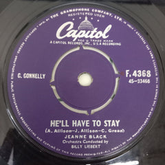 Jeanne Black - He'll Have To Stay / Under Your Spell Again (45-RPM)